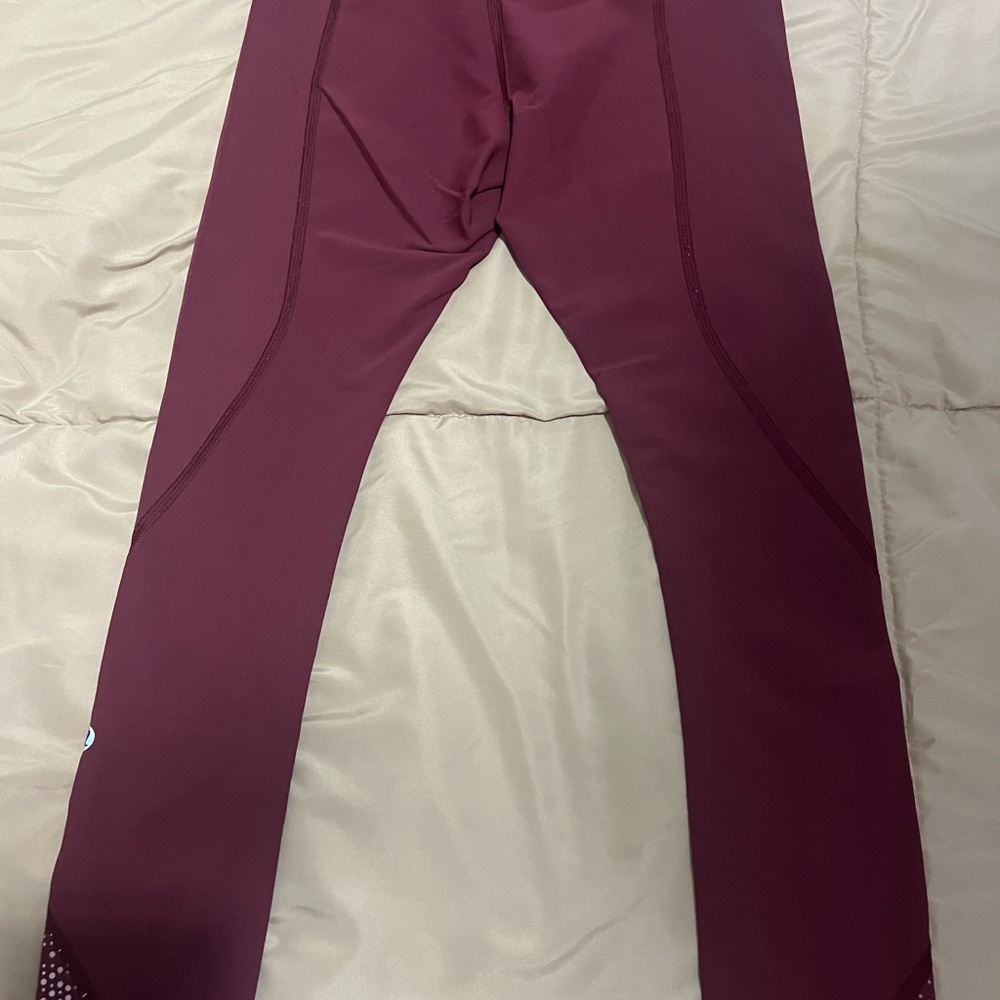 Lululemon Tight Stuff Tight Ii 25" Deep Ruby - image 6